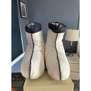 Hastens Goose Down Winter Booties Slippers Apres After Ski NWOT